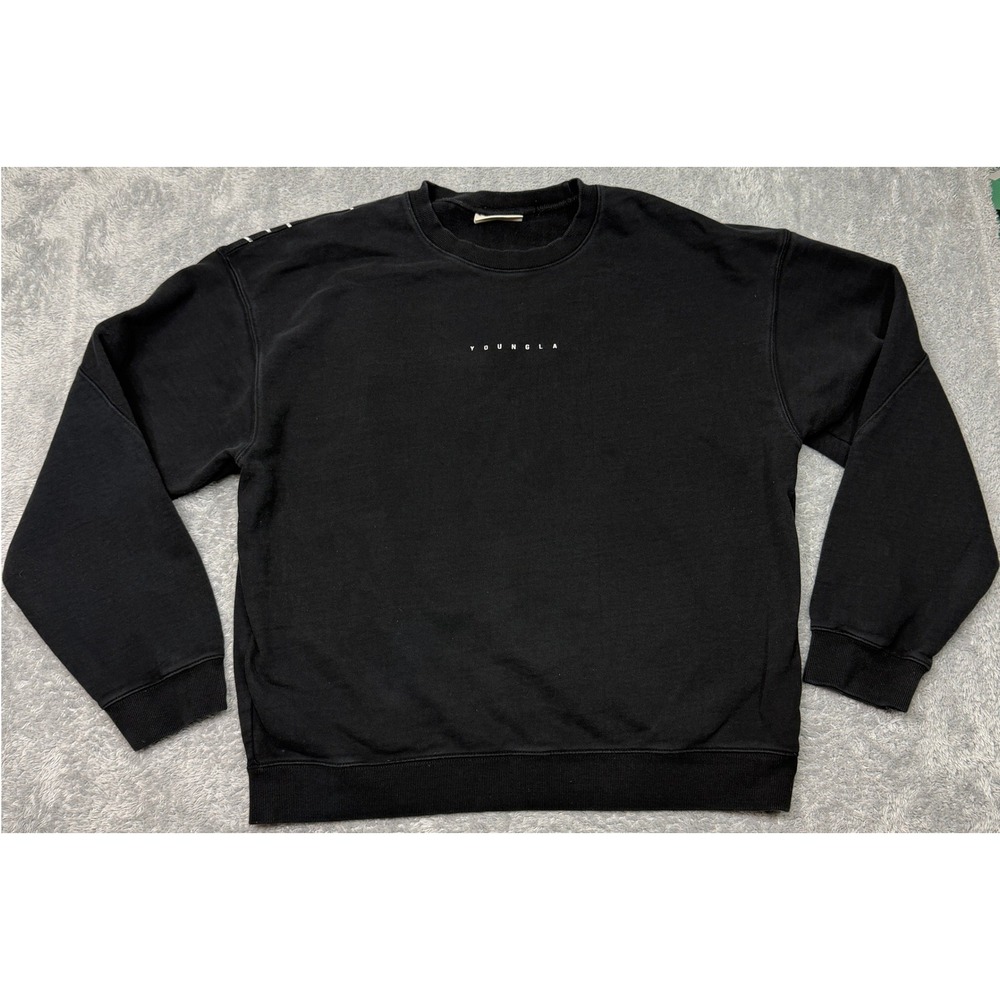 Youngla Got Yo Back Crewneck Sweatshirt XXL Front Back Graphic Crewneck Pullover